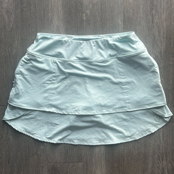 FootJoy Performance Layered Skirt ✧ Sky Blue ✧ Size L - Picture 3 of 11